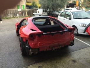 Ferrari F12 Berlinetta full noir matte