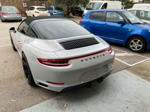 Poprsche 911 Targa Gris Craie