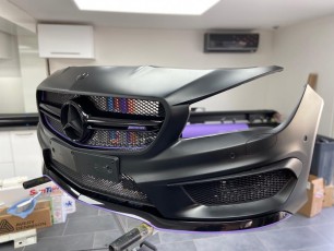 Mercedes CLA45 AMG Noir matte